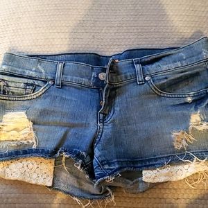 Seven for all mankind cutoff shorts